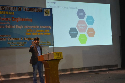 Seminar On "Empirical Software Engineering" on 11 January, 2019