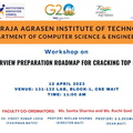 Workshop on “Interview Preparation Roadmap for Cracking Top MNCs” on 12 April 2023 