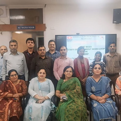 A Five-Day Workshop on “Hands-on Training on ERP” for Non-Teaching Staff of all the departments from October 3rd to October 8th, 2024